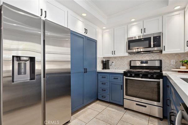 Interior, Kitchen, Recessed Lighting, Stainless Steel Appliances