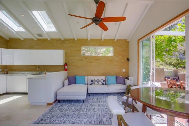 Interior, Kitchen, Living room, Recessed Lighting
