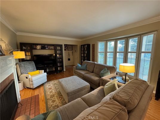 Fireplace, Interior, Living room, Water, Wood Texture Flooring
