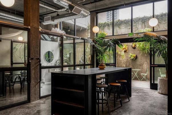 Dining room, Interior, Pendant Lights, Sun Room