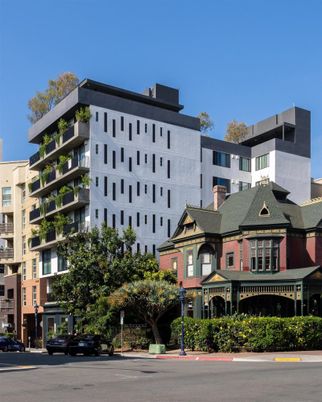 Exterior, Facade, Condo Building