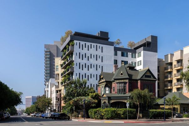 Exterior, Facade, Condo Building