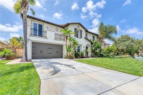 Attached, Backyard, Exterior, Facade, Spanish Mediterranean