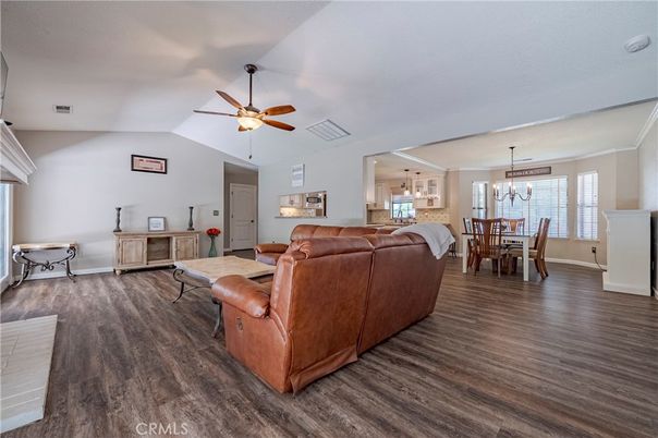 Chandelier, Dining room, Interior, Living room, Pendant Lights, Wood Texture Flooring