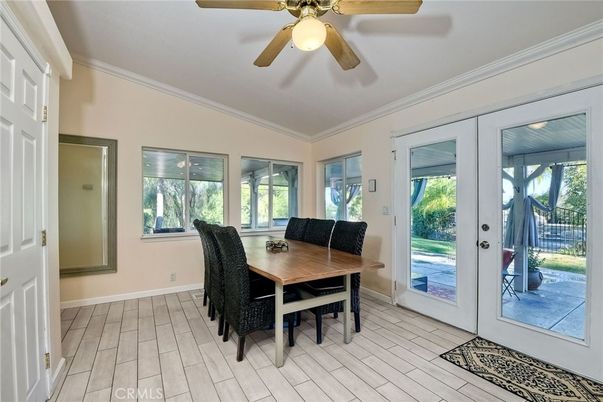 Dining room, Interior, Wood Texture Flooring