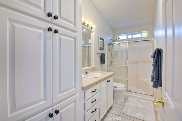 Bathroom, Glass Shower, Interior, Tile Countertops