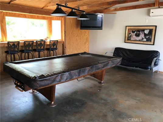 Billiard Table, Game Room, Interior, Pendant Lights, Wooden Beams, Wooden Ceilings