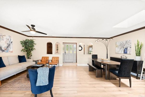 Dining room, Interior, Living room, Wood Texture Flooring