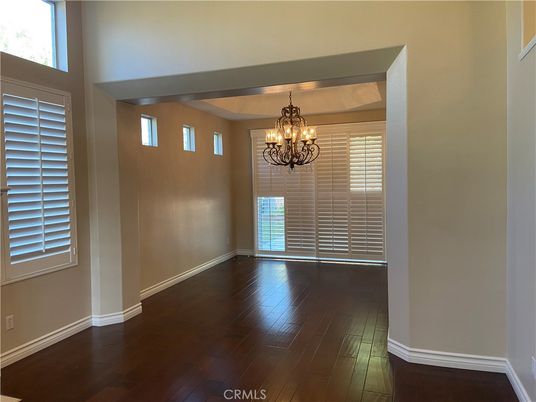 Chandelier, Empty room, Interior, Wood Texture Flooring