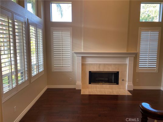 Fireplace, Interior, Wood Texture Flooring
