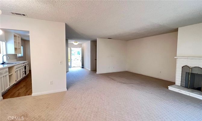 Empty room, Fireplace, Interior, Kitchen