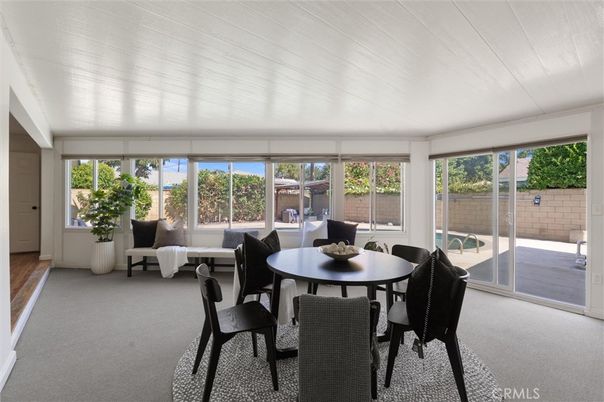 Dining room, Interior, Sun Room