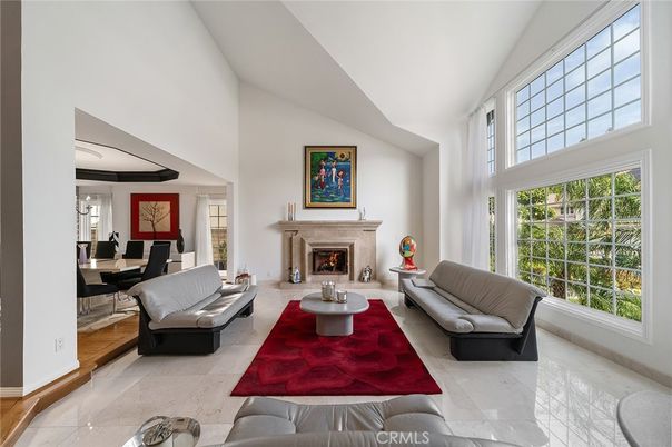 Dining room, Fireplace, Interior, Living room