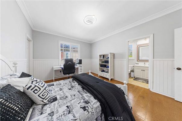Bedroom, Home Office, Interior, Wood Texture Flooring