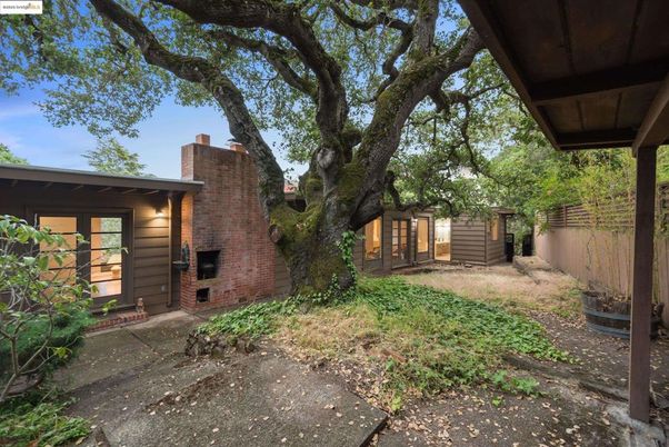 Backyard, Exterior, Fireplace
