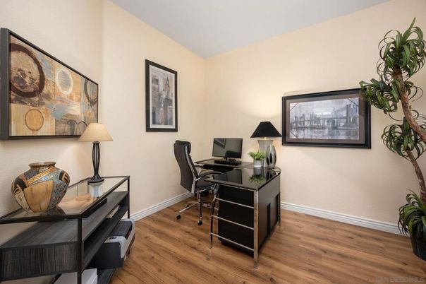 Home Office, Interior, Wood Texture Flooring