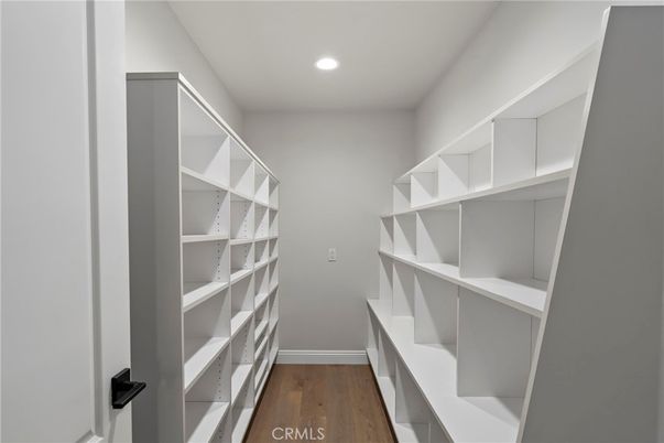 Interior, Recessed Lighting, Walk-in Closets, Wood Texture Flooring