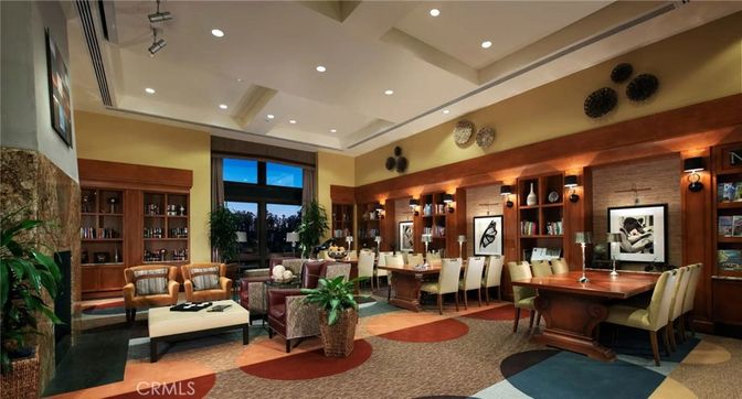Home Office, Interior, Living room, Recessed Lighting