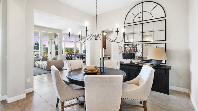 Dining room, Interior, Living room, Pendant Lights, Recessed Lighting