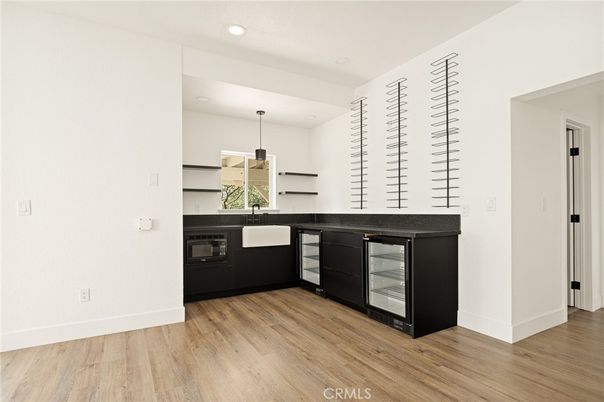Interior, Pendant Lights, Recessed Lighting, Wood Texture Flooring