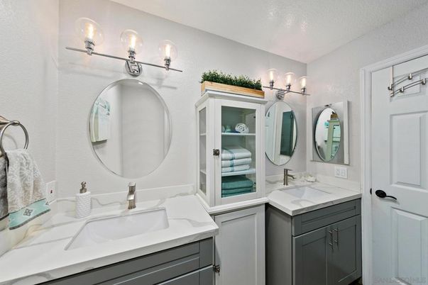 Bathroom, Dual Sink Vanities, Interior