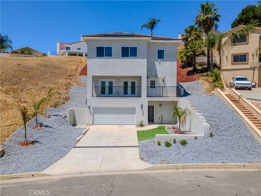 Attached, Exterior, Facade, Solar Panels, Mediterranean
