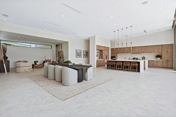 Dining room, Interior, Kitchen, Pendant Lights, Recessed Lighting