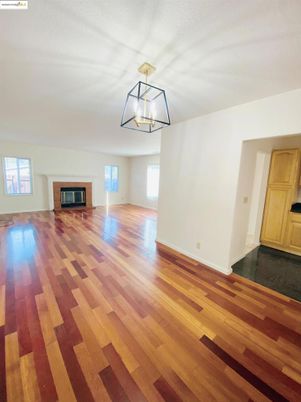 Empty room, Fireplace, Interior, Wood Texture Flooring