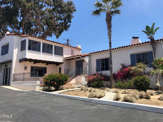 Attached, Exterior, Facade, Spanish Mediterranean