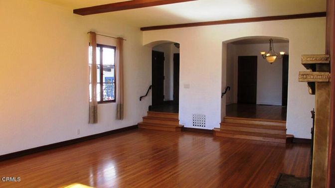Chandelier, Interior, Wood Texture Flooring