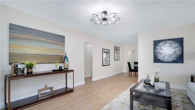 Dining room, Interior, Living room, Pendant Lights, Wood Texture Flooring