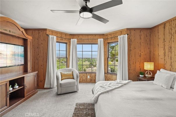 Bedroom, Interior, Wooden Walls