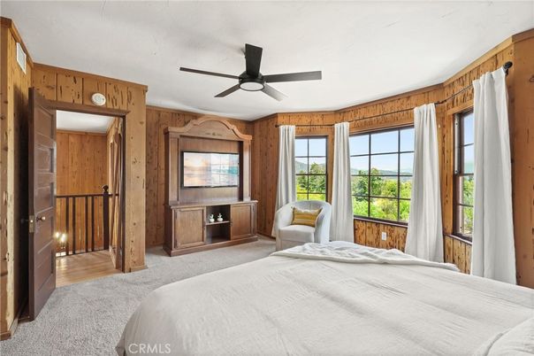 Bedroom, Interior, Wooden Walls