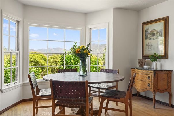 Dining room, Interior, Wood Texture Flooring