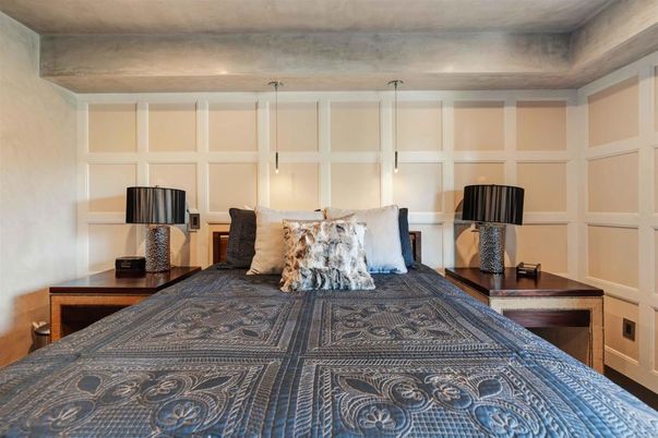 Bedroom, Interior, Pendant Lights