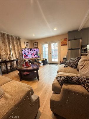 Interior, Kitchen, Living room, Recessed Lighting, Wood Texture Flooring