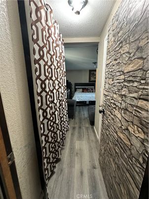 Interior, Stone Walls, Wood Texture Flooring