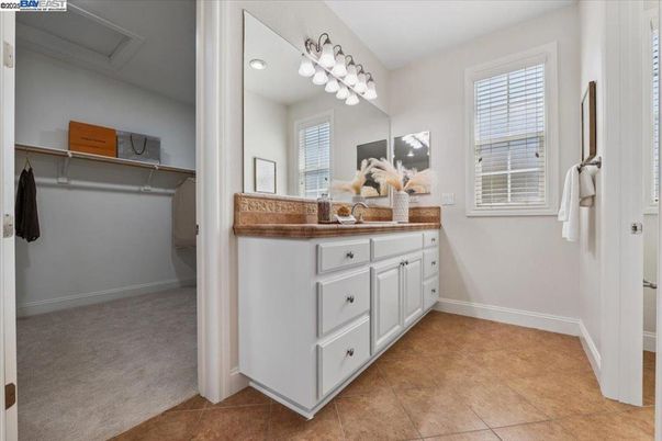 Bathroom, Interior, Recessed Lighting, Walk-in Closets