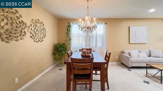 Chandelier, Dining room, Interior, Recessed Lighting