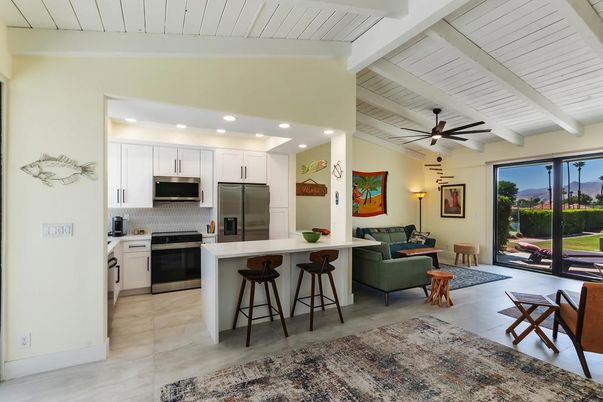 Interior, Kitchen, Living room, Recessed Lighting, Stainless Steel Appliances