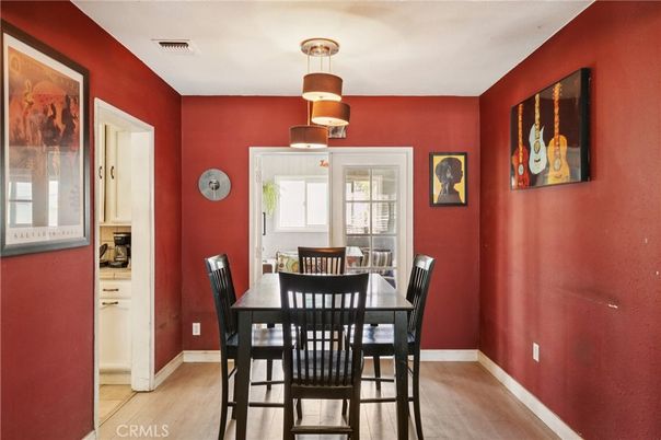 Dining room, Interior, Wood Texture Flooring