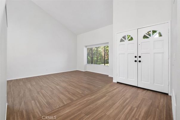 Empty room, Interior, Wood Texture Flooring