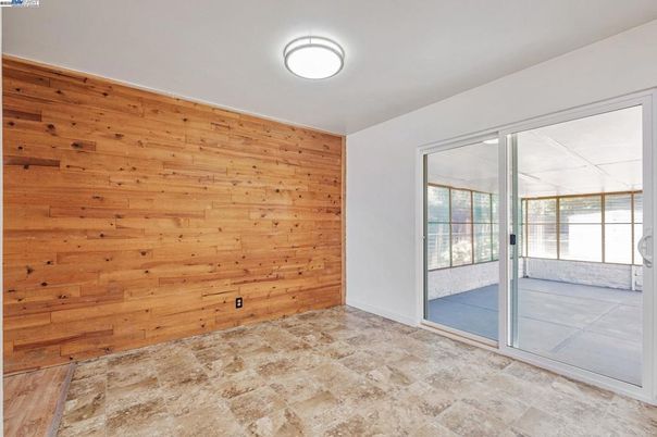 Empty room, Interior, Wooden Walls