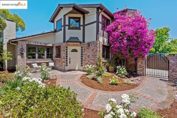 Exterior, Facade, Brick Facade, Tudor Revival