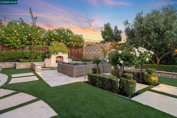 Backyard, Exterior, Fireplace