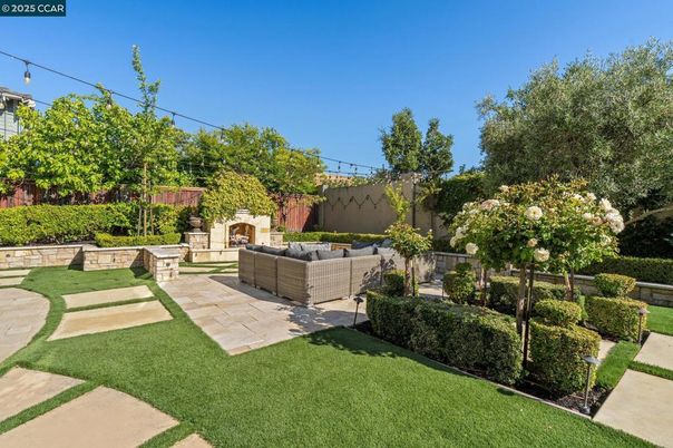 Backyard, Exterior, Fireplace