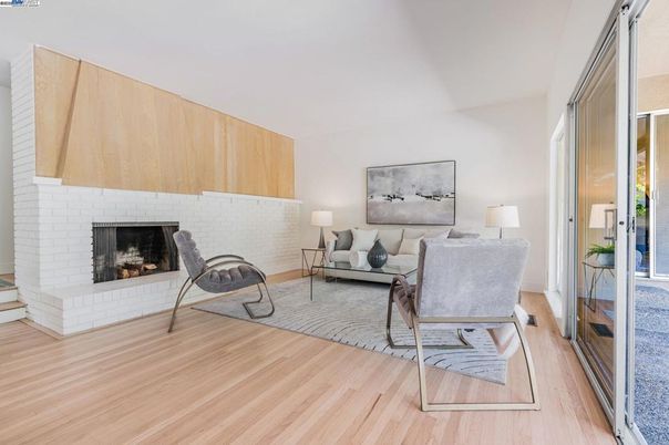 Fireplace, Interior, Living room, Wood Texture Flooring