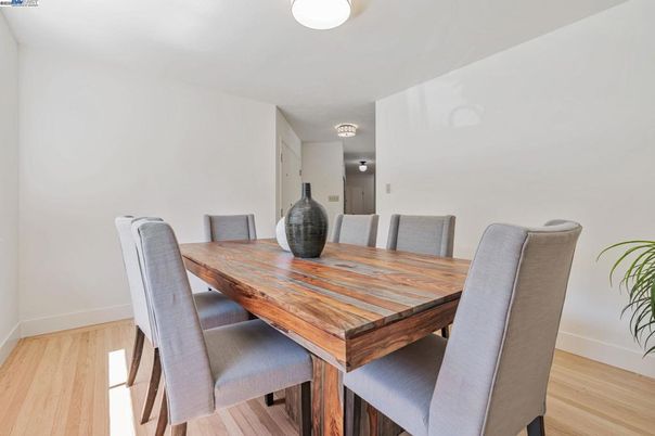 Dining room, Interior, Wood Texture Flooring