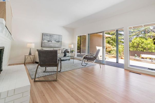 Fireplace, Interior, Wood Texture Flooring