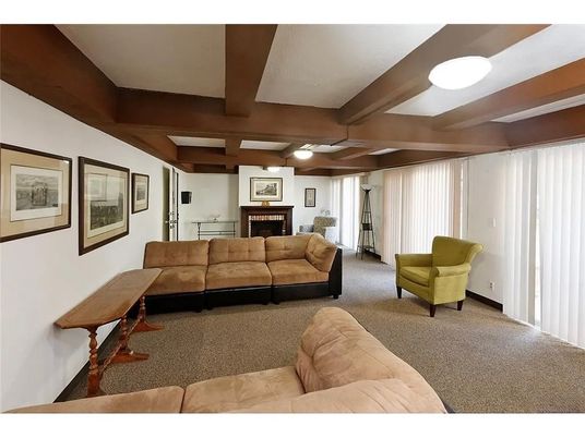 Fireplace, Interior, Living room, Wooden Beams